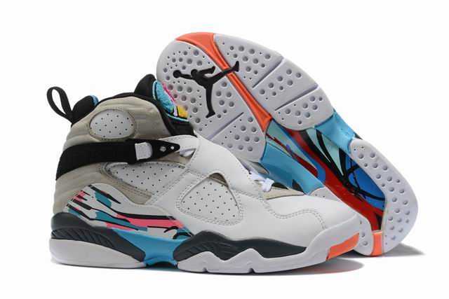 Air Jordan 8 Men's Basketball Shoes AJ8 Sneakers-09 - Click Image to Close